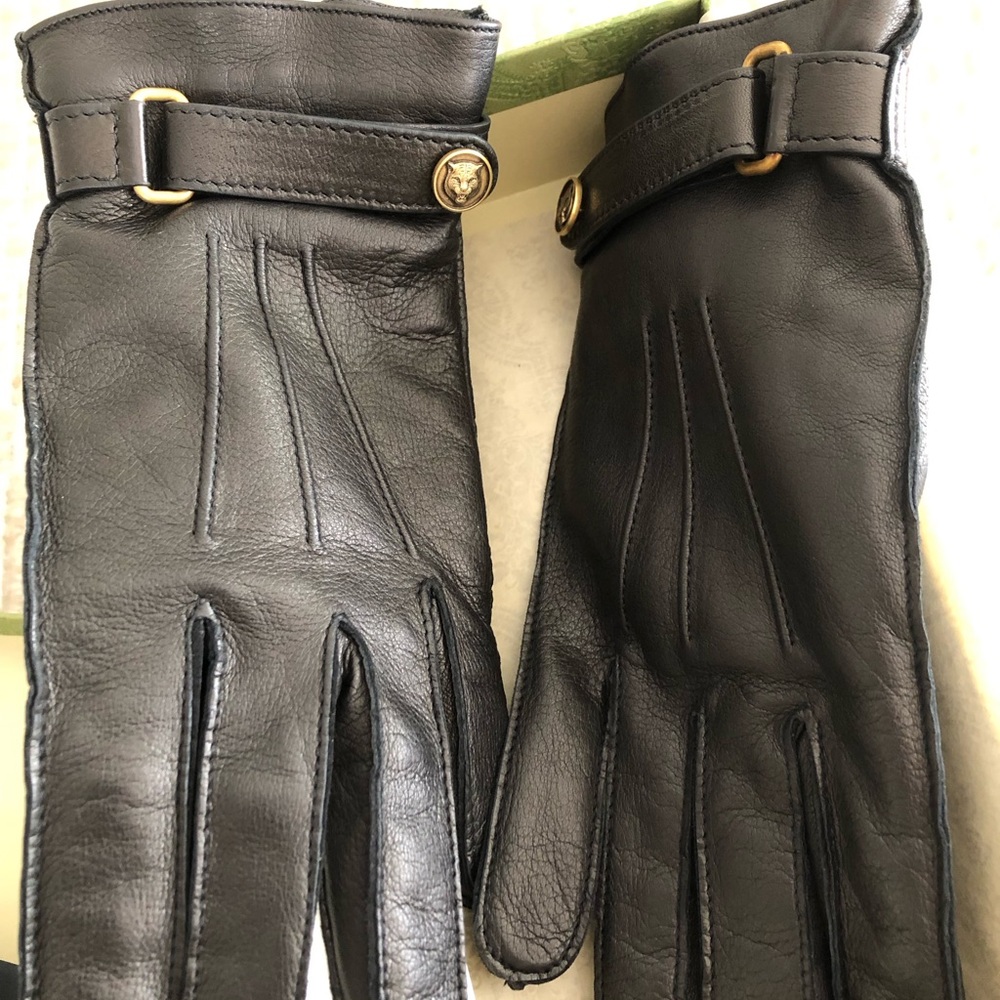 Gucci gloves men’s size 9.5 brand new - Picture 3 of 8